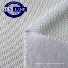 White polyester bird eye mesh fabric for printing
